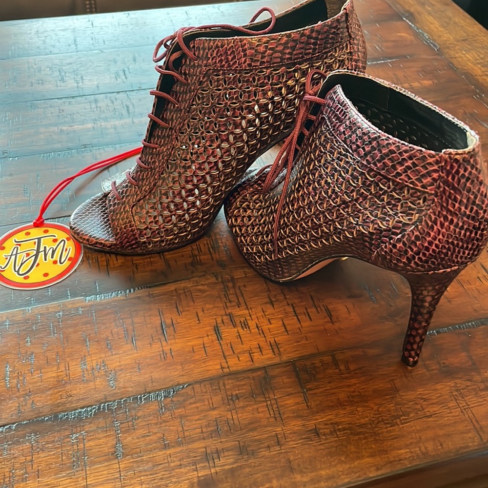 Open Toe Booties - image 3